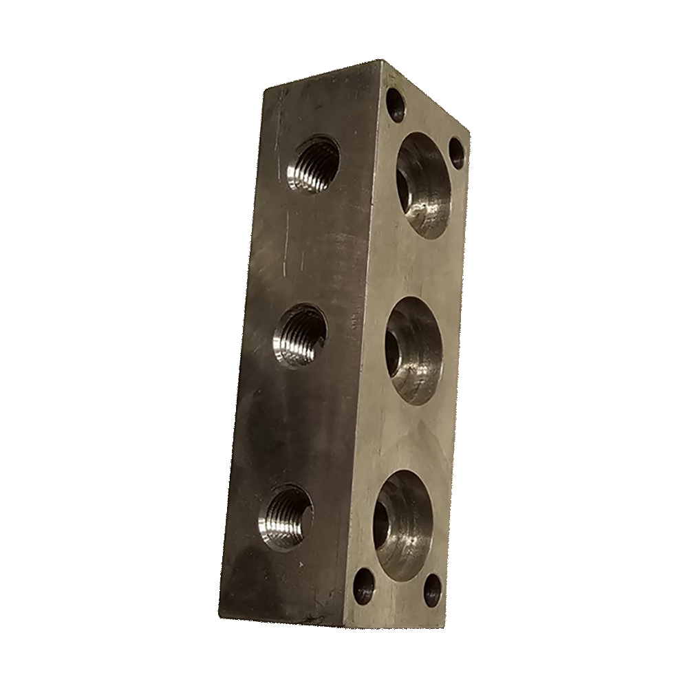 MANIFOLD/BLOCK,3X-FOAM,OUTLET