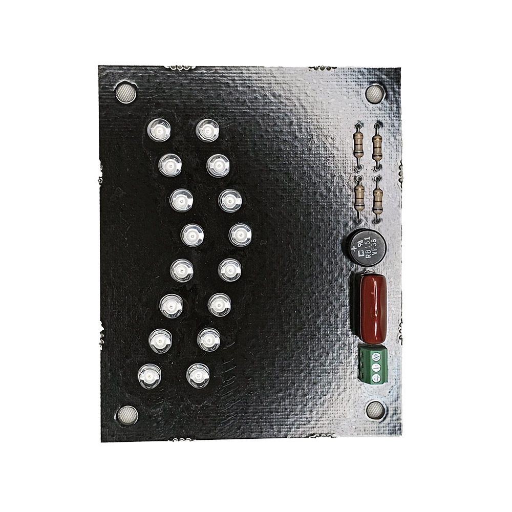 LED-ARRAY/BULLET,RED,24VAC