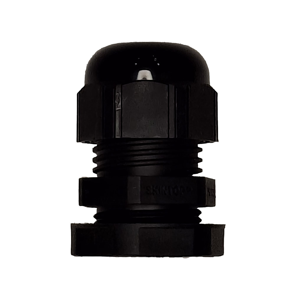 STRAIN-RELIEF/POLY,W/LOCKNUT