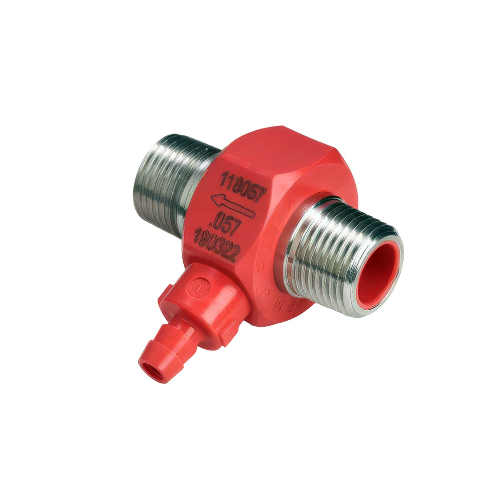 INJECTOR/.057,CHEM-FLEX,RED
