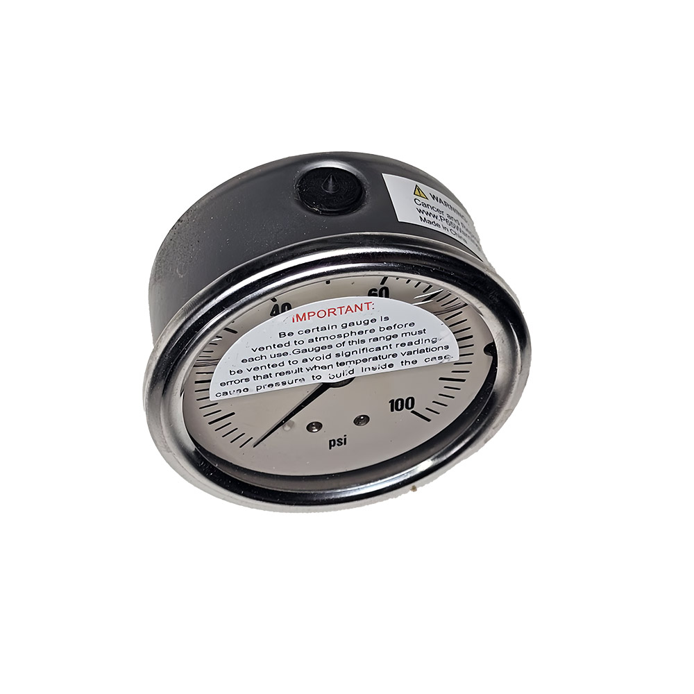 GAUGE/PRES,100PSI,1/4NPT,2"CBM