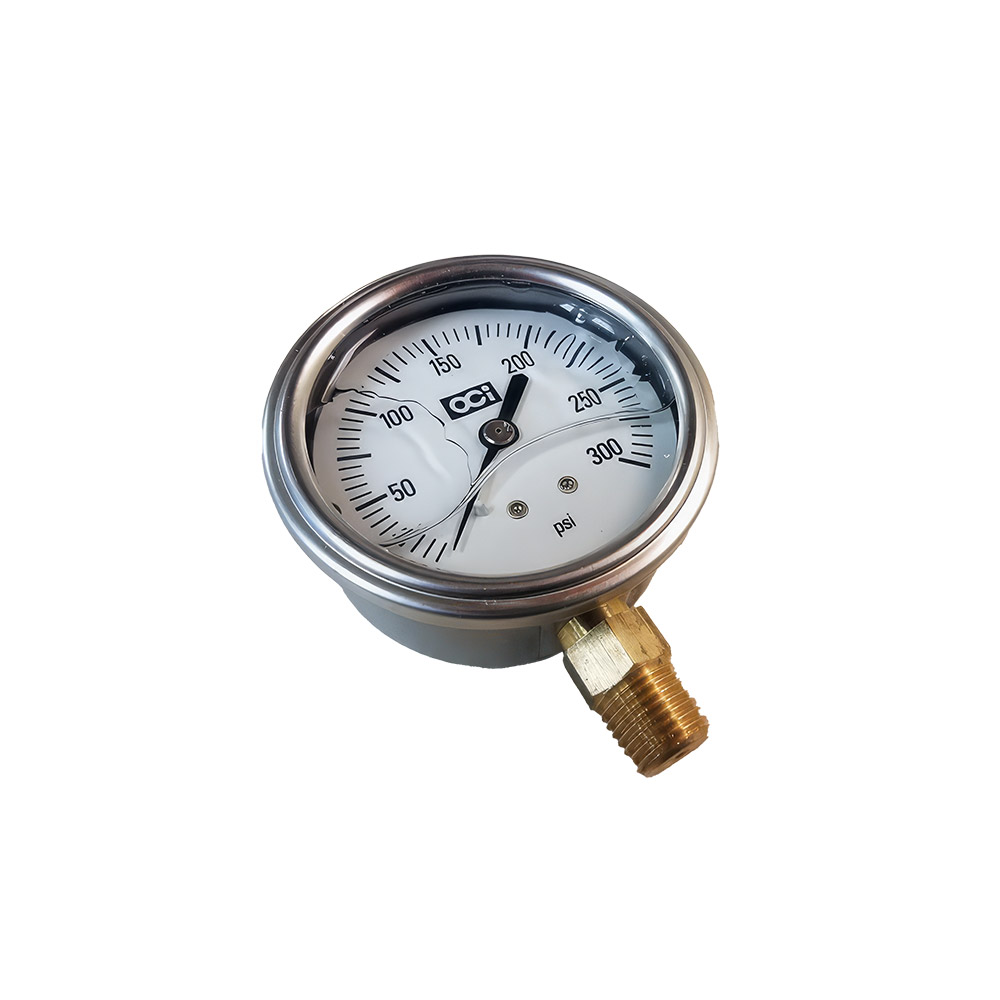 GAUGE/300PSI,1/4MPT,BM,LIQUID