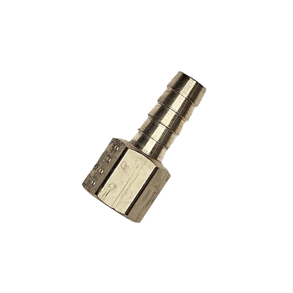 HOSE BARB/3/8HX1/4FNPT,BRS