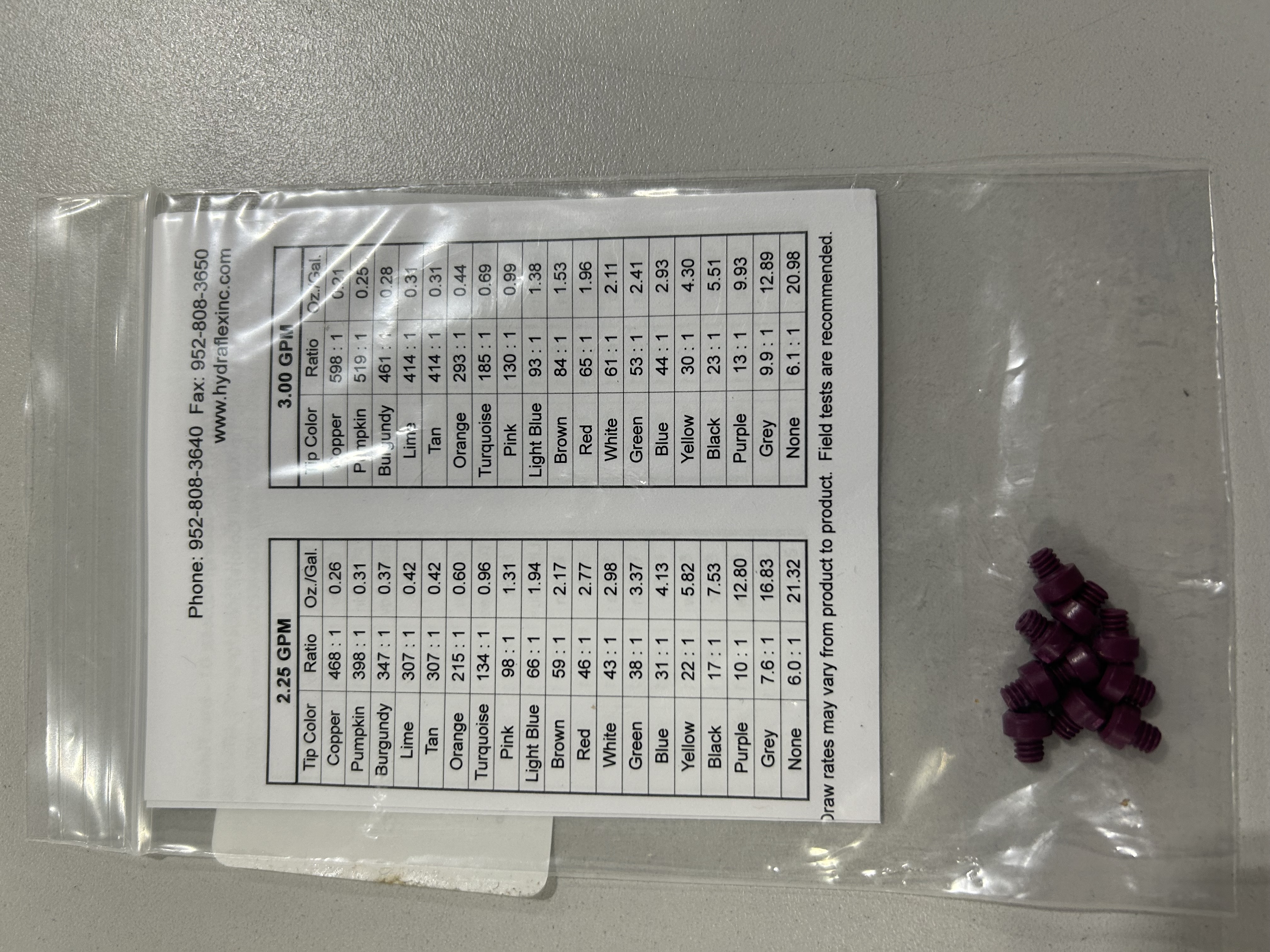 METERING TIP/ULTRA LEAN,BURGDY