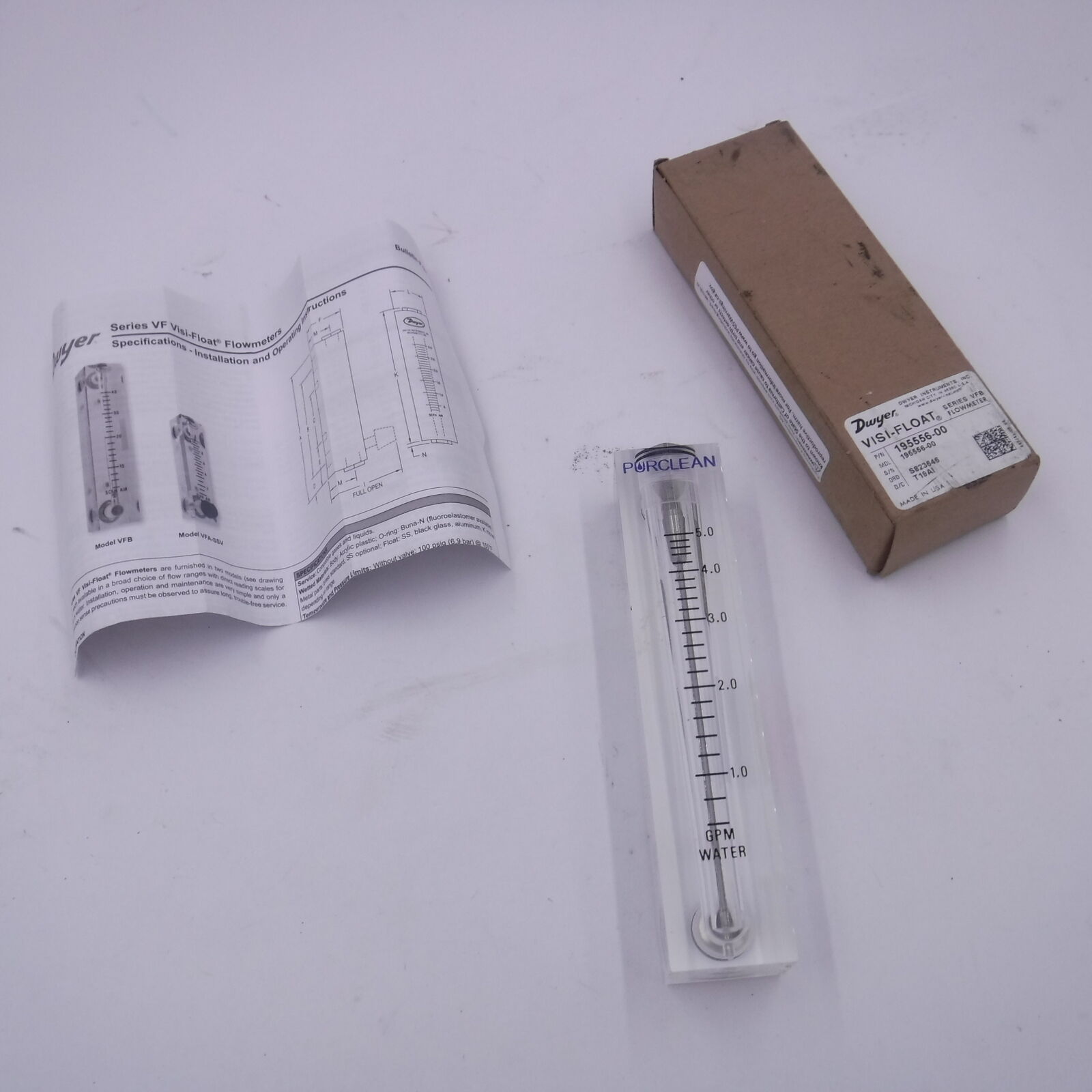 0-5 GPM FLOWMETER (195556-00)