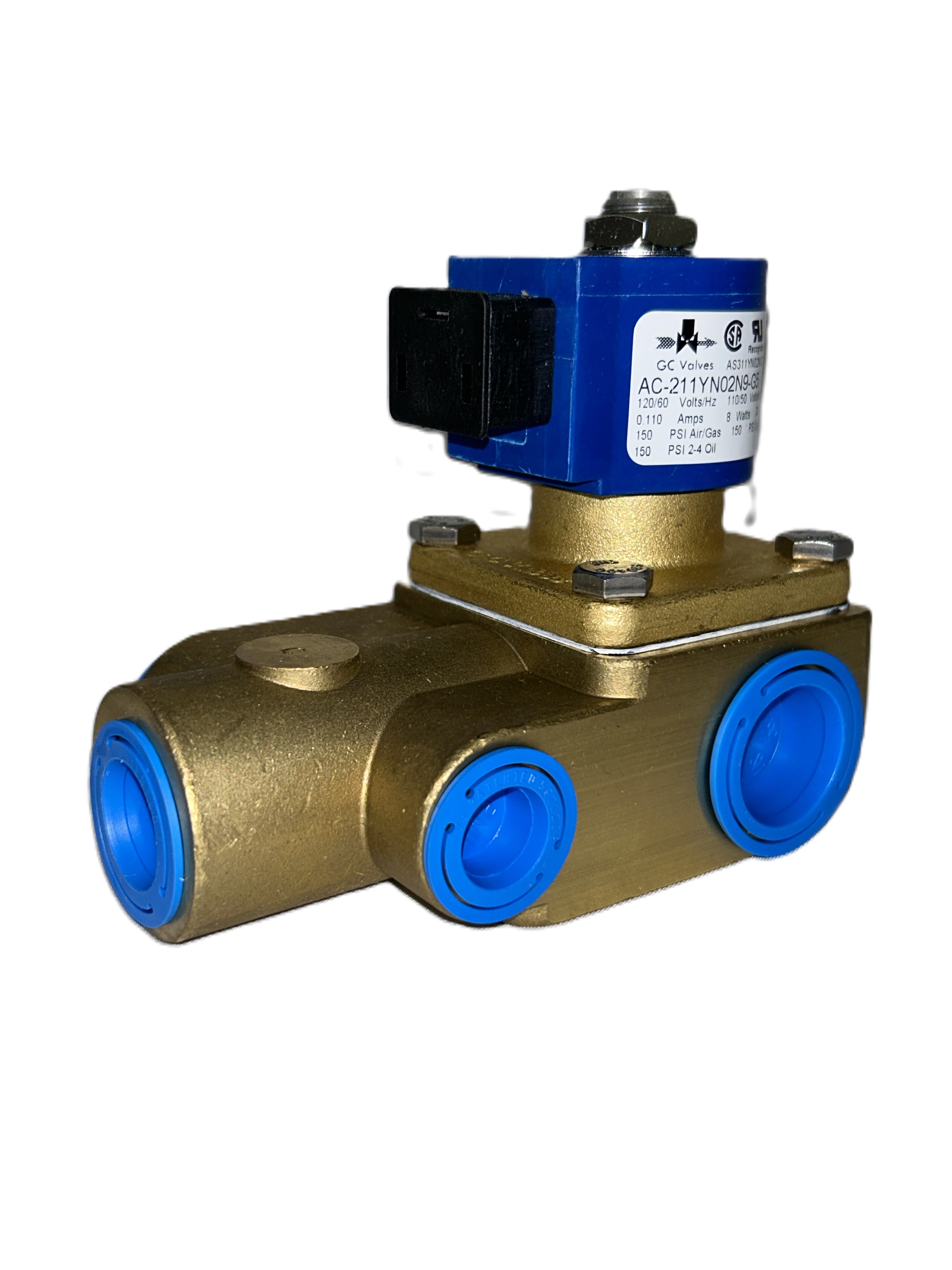 BRASS VALVES A and C (AC-211YN02N9-G5)