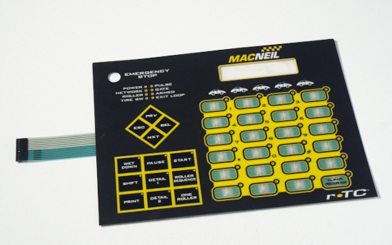 PBS4000 KEYPAD MEMBRANE - KTR-