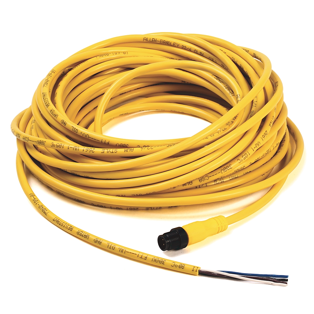 AB CORD SET MALE 4 PIN 9ft* (AB-889D-M4AC-3)
