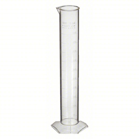 GRADUATED CYLINDER 500 ML.