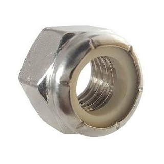 NUT LOCK 3/8 NYLON INSERT #37C