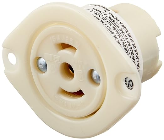 LKG NEMA 3 WIRE RECEPTACLE (7596-ER)