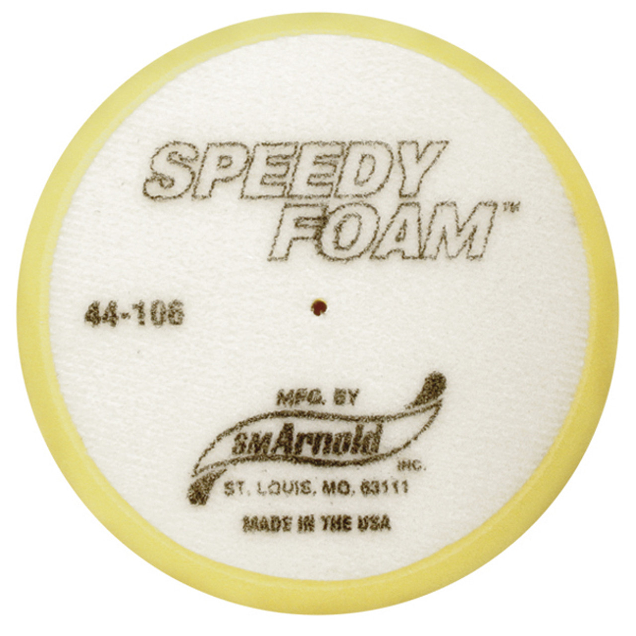 BUFFING FOAM PAD - 6" YELLOW