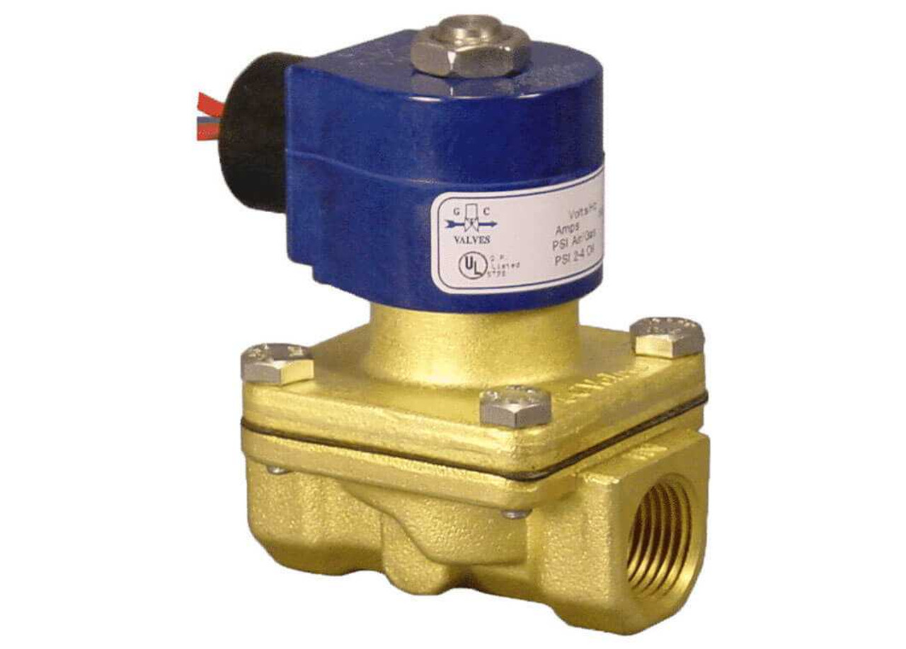 3/8in BRASS N.C. VALVE 110V DI (S211YF02N5CG4)